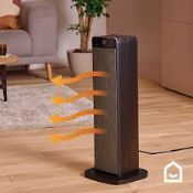 GoodHome 2.5W Black Fan heater. - SR2.2.1.