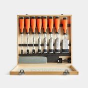 Boxed Wood Chisel Set - 10 Piece Set-SR3(3.1)