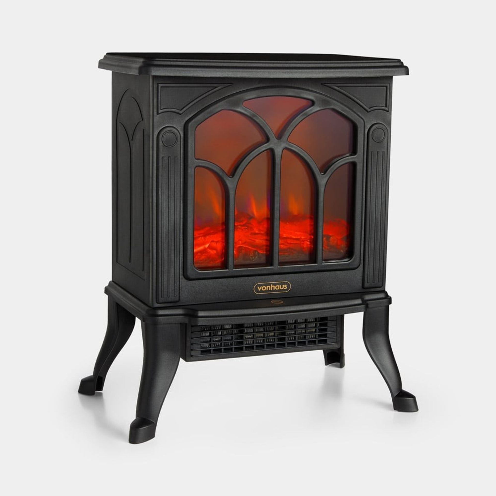 Boxed Black Stove Heater - 1500W-SR5(4.11)