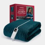 Boxed Teal Heated Throw Blanket-SR3(3.1)