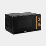 Boxed Microwave 20L 700W Compact Solo Microwave - Black-SR3(3.8)