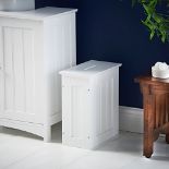 Boxed Colonial Slimline Bathroom Storage Box-RS1.8