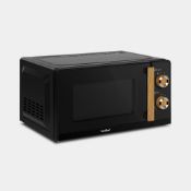 Boxed Microwave 20L 700W Compact Solo Microwave - Black-SR3(4.4)