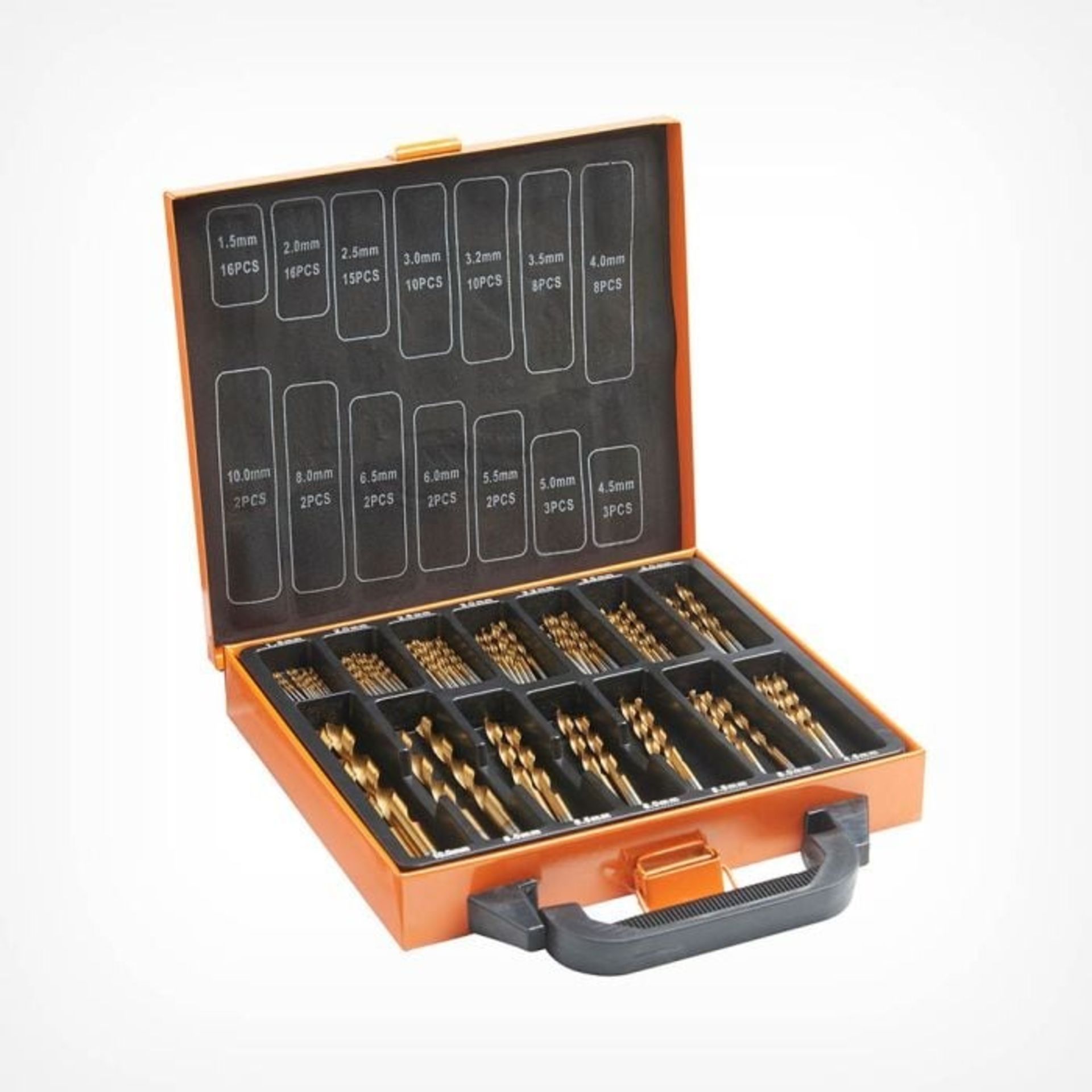 Boxed Coated Steel Drill Bit – Set 99 Piece Set-SR3(3.4)