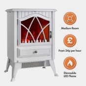Boxed White Stove Heater - 1800W-SR5(4.11)