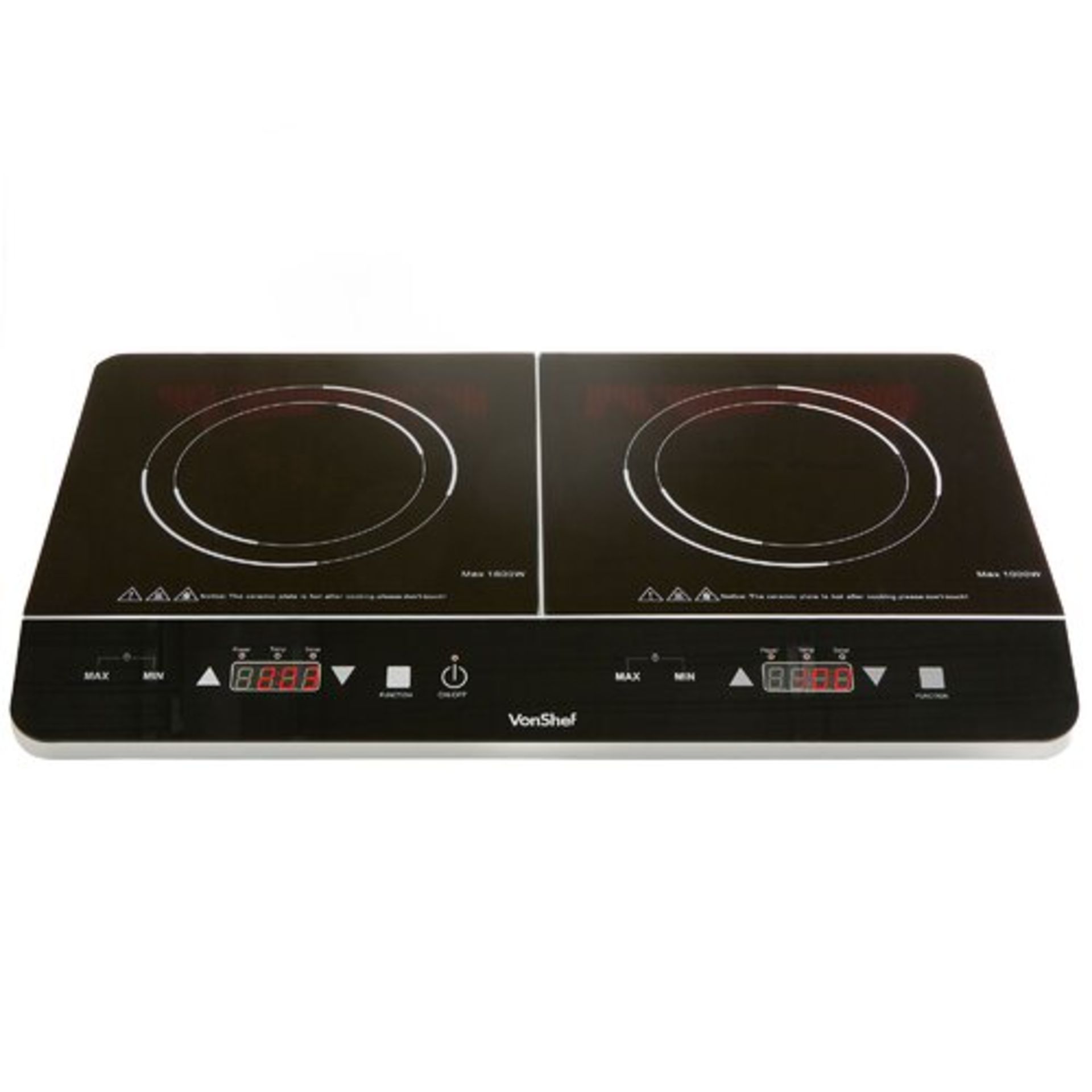 Boxed Dual Induction Hob 2800W-SR5(4.3)