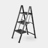 Boxed bundle of x3 Slimline Steel 3 Step Ladder-SR5(4.10)