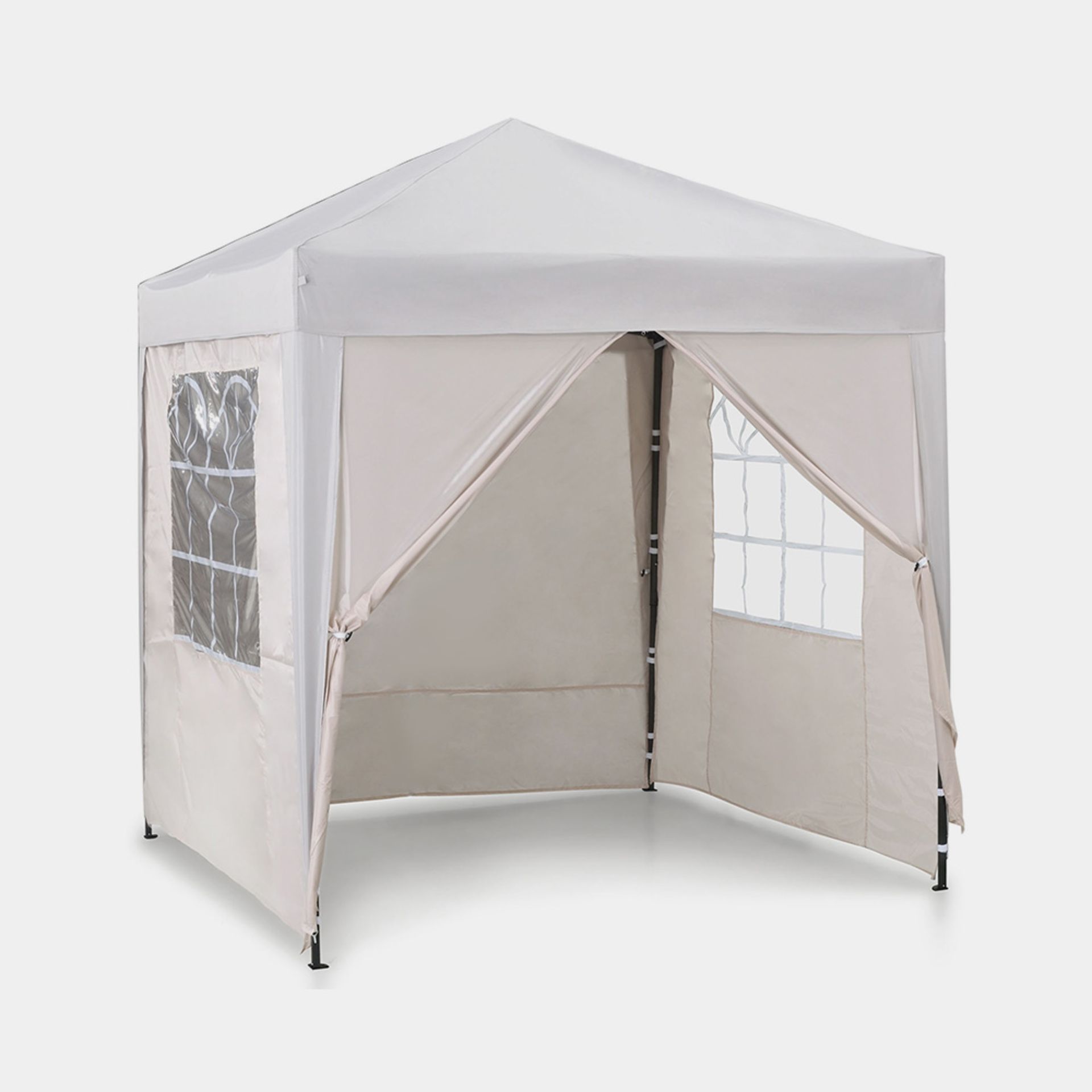 Boxed Ivory Pop-up Gazebo Set 2m X 2m-SR5(2.2)