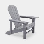 Boxed Westport Grey Adirondack Chair-SR5(2.2)
