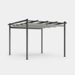 Boxed 3m x 3m Pergola with Roof-RS1.4