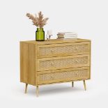 Boxed Sienna Rattan Chest of Drawers-SR5(4.11)