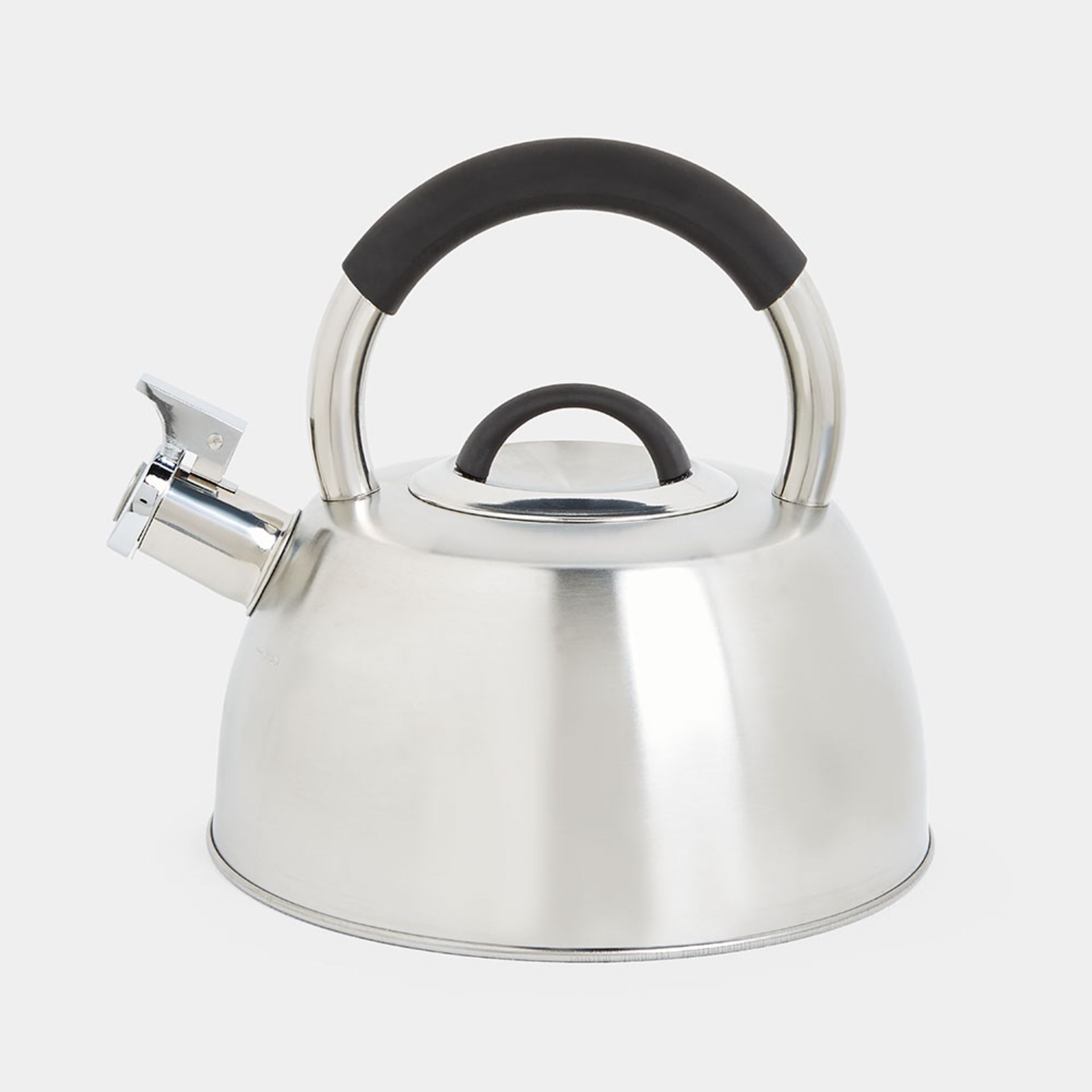 Boxed Silver Stainless Steel Whistling Stove Top Kettle - 2.5L-SR5(4.5)