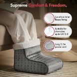 Boxed Grey Electric Foot Warmer-RS1.2