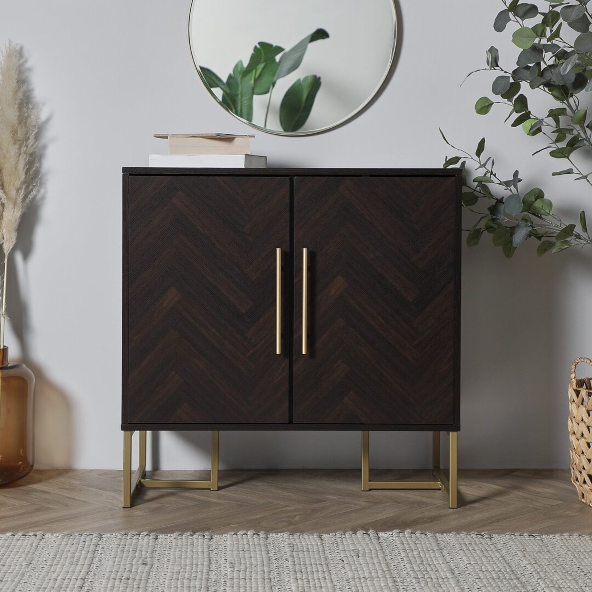 Boxed Dark Wood Sideboard-SR5(4.10)