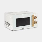 Boxed Microwave 20L 700W Compact Solo Microwave - Cream-RS.2.3