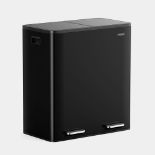 Boxed Matte Black Double Bin - 60L-SR3(1.6)