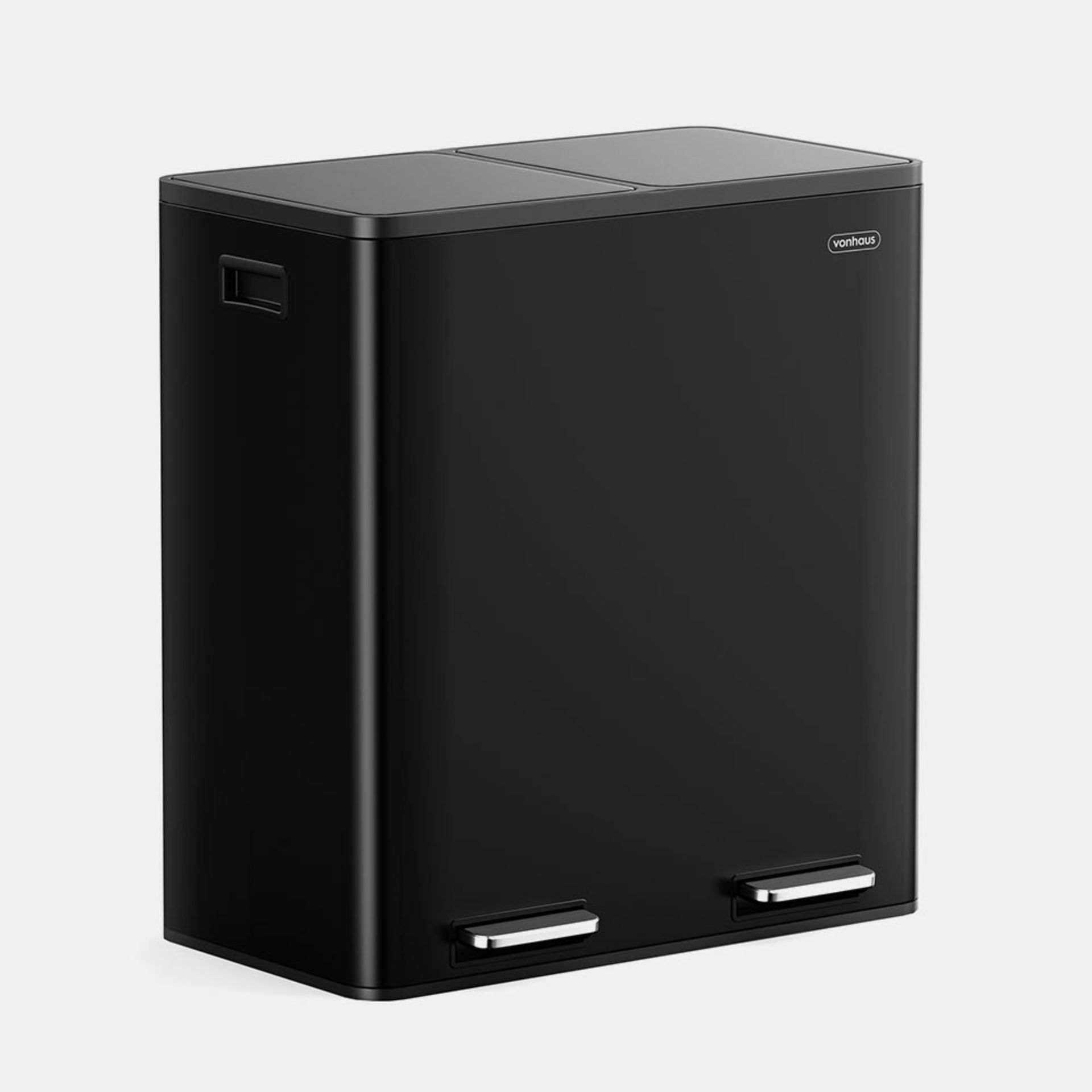 Boxed Matte Black Double Bin - 60L-SR3(1.6)