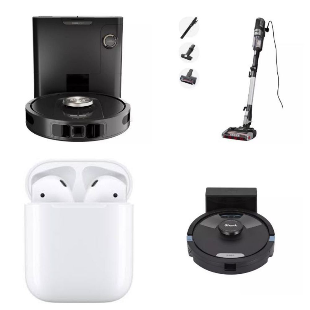 Apple Airpods, Shark Vacuums, Smeg Appliances - Ranging from; Coffee Machines, Espresso Machines,4 Slice Toasters, Hand Mixers and much more
