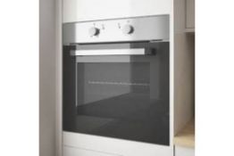 Cooke & Lewis CSB60a Built-In Single Electric Oven Stainless Steel. - SR4F.