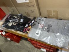 (NO VAT) 39 PIECE OFFICIAL NFL LONDON GAMES CHILDRENS CLOTHING LOT (DESIGNS AND SIZES MAY VARY) (