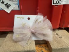 196 X BRAND NEW WOW COSMETICS PREMIUM HAIR BOWS (LOC: 28.5-BB2339)