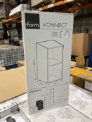 8x BRAND NEW FORM CONNECT 2X1 CUBES. (LOC: 24.3-AA1034)