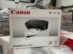 6 X CANON PIXMA MG2550S PRINT COPY SCAN PRINTERS (LOC: 19.14-AA1266)