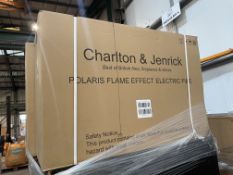 Brand New Charlton And Jenrick Polaris 1000e Electric Fire. RRP £1750 EACH. The Polaris 1000e