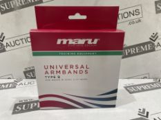 50 X BRAND NEW MARU DIVE INTO COLOUR UNIVERSAL ARMBAND SETS (LOC: 18.1-AA1458)