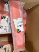 PALLET TO CONTAIN 48 X BRAND NEW PACKS OF 1000 RED POLYTHENE DISPOSABLE APRONS (LOC: 17.1-AA872)