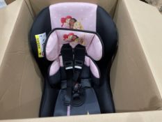BRAND NEW LUXURY DISNEY PRINCESS CHILDRENS CAR SEAT RRP £199 (LOC: 30.2-AA1504)
