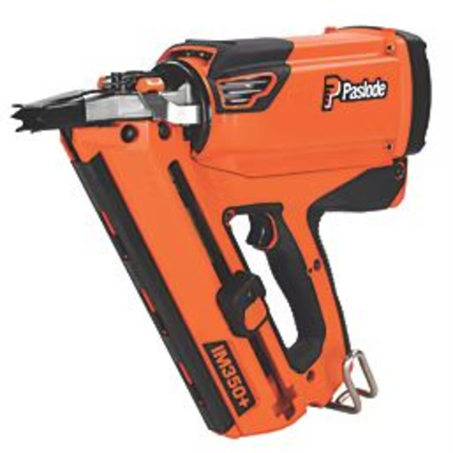 Paslode IM350+ 90mm 7.4V 1 x 2.1Ah Lithium First Fix Cordless Gas Nail Gun with Carry Case. -SR2.1. - Image 2 of 2