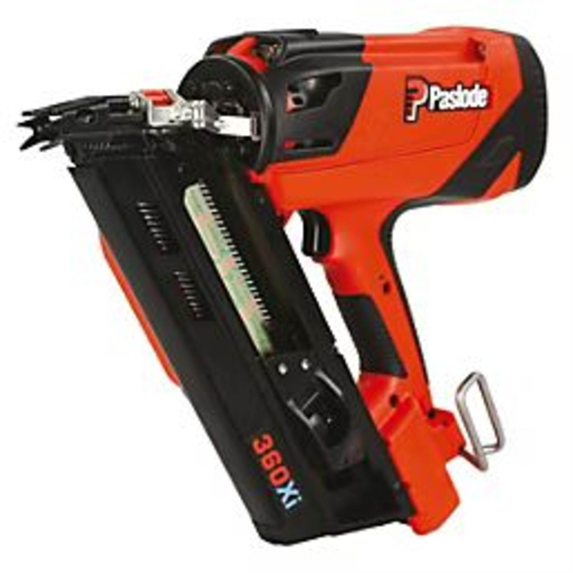 Paslode 360XI 90mm 7.4V 1 x 2.1Ah Lithium First Fix Cordless Gas Nail Gun with Battery, Charger - Image 2 of 2