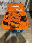 Paslode IM50 F18 50mm 7.4V 1 x 2.1Ah Lithium Second Fix Cordless Gas Nail Gun with Battey, Charger