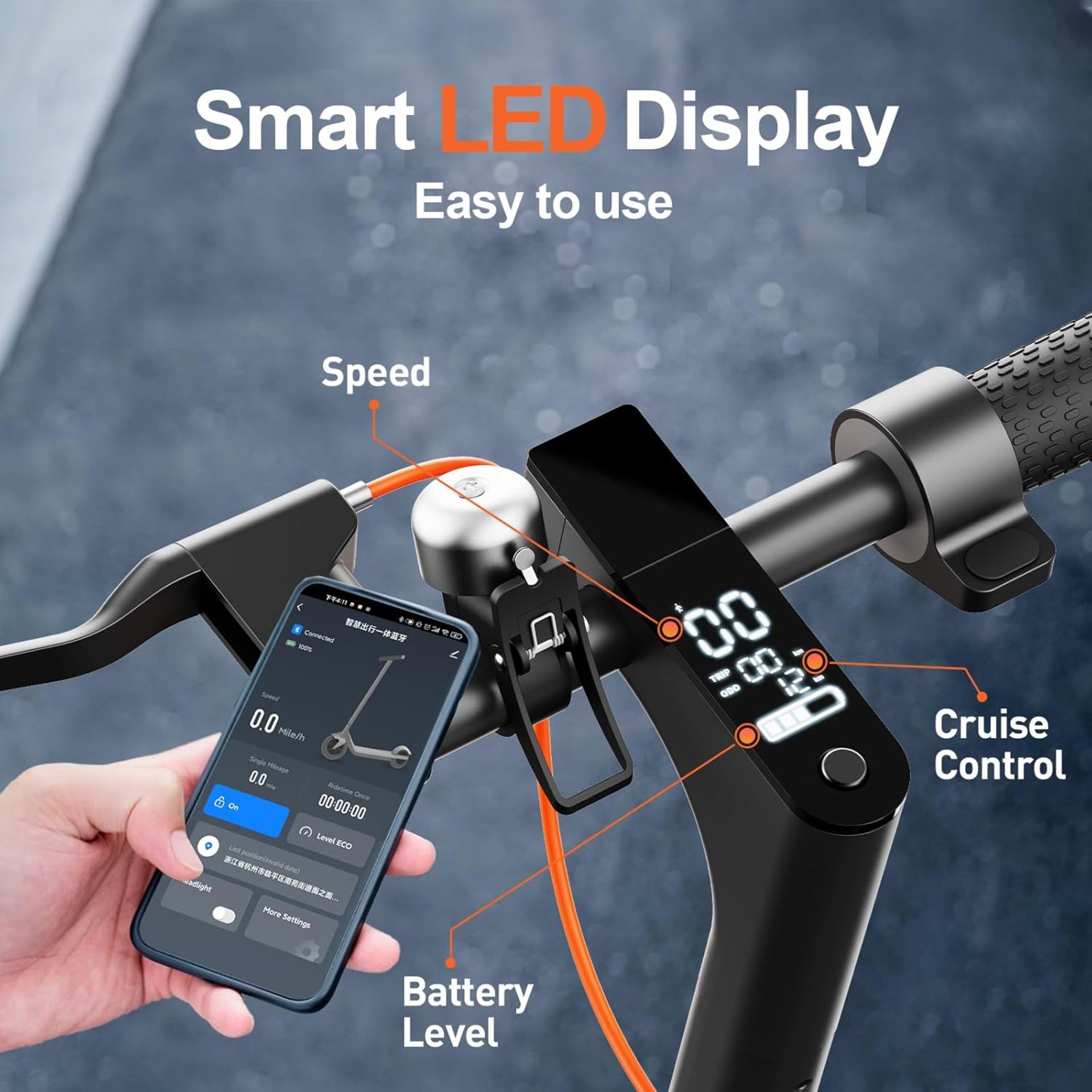 Boxed S3 Electric Scooter – Lightweight, Foldable & App-Enabled The S3 Electric Scooter offers a - Image 5 of 5