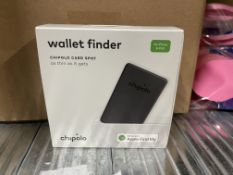10 X NEW CHIPOLO CARD SPOT WALLET FINDERS RRP £30 EACH (LOC: s/r-bb3214)