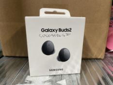 NEW SAMSUNG Galaxy Buds2 - Graphite. Enjoy the True Wireless design of the Samsung Galaxy Buds2.