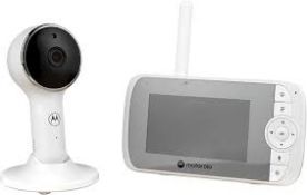 2 X BRAND NEW Motorola Nursery VM64 Connect - Video Baby Monitor with Camera and Night Vision -