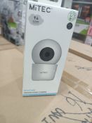 3 x BRAND NEW MiTEC MiHOME Smart Indoor Camera Dome - MiTEC MiHOME App, Motion Detection, Night