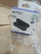 50x MiTEC MiSOUND Wireless 27231ME1 Earbuds. Discover the power of truly wireless listening with the