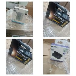 TRADE LOTS OF BRAND NEW BRANDED EAR BUDS, CAMERAS, SMART PLUGS AND MORE. DELIVERY AVAILABLE