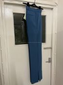 BRAND NEW DEL-CORE Cigarette Trousers - BLUE - SIZE 42. RRP £1300. Del-Core Cigarette Trousers in