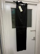 BRAND NEW DEL-CORE Low Rise Masculine Fit Trousers - BLACK - SIZE 44. RRP £750. DEL-CORE Low Rise