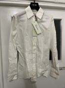 BRAND NEW DEL-CORE Body Shirt - OFF WHITE - SIZE 36. RRP £850. Streamline your wardrobe with the