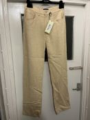 BRAND NEW DEL-CORE Five Pockets Trousers - BEIGE - SIZE 36. RRP £850. DEL-CORE Five Pockets Trousers