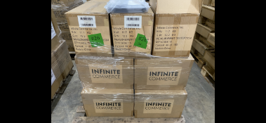 PALLET TO CONTAIN 270 (18 X 15) BALLERINA PILLOW CASE (KING) GREY,BLACK,WHITE (LOC: 19.9-MNL44)