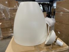 3 X BRAND NEW INNERMOST Chelsea 40 Pendant Light | White RRP £452 EACH. With a simple form that is