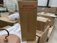 3 x Brand New Innermost Copper Brixton Spot Light 20 By James Bartlett rrp £419 each. Brilliantly