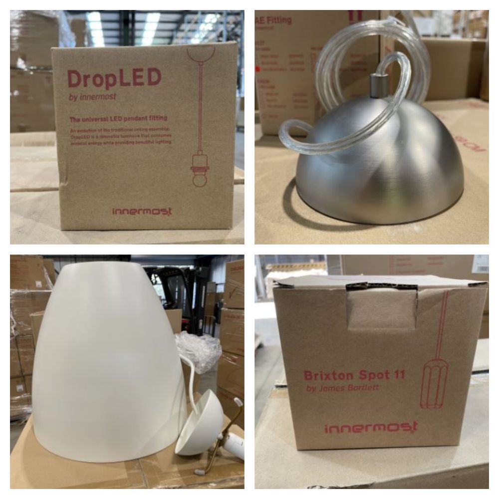 Liquidation of Luxury High End Innermost Lighting - Lamps, Ceiling Lights, Lanterns Pendants & Much More - Delivery Available!