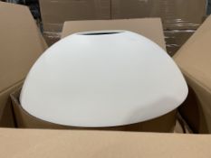 2 X BRAND NEW INNERMOST Chelsea 56 Pendant Light | White RRP £519 EACH. With a simple form that is